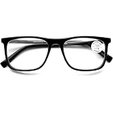 V.W.E. Progressive No-Line Reading Glasses &ndash; Zero Power Top | Clear Distance Vision with Bottom Magnification