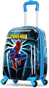 spiderman kids luggage