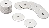 AMLOOPH M5 Washer 25mm x5.3mm ID 1.5mm Thick 304 Stainless Steel 20 Pack view 5