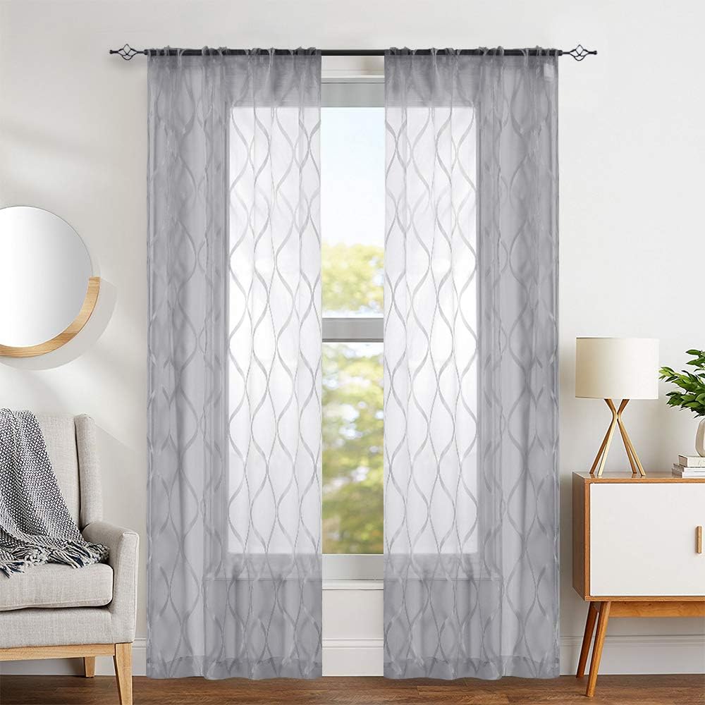 Best curtains for living room wave design