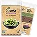 CERTIFIED ORGANIC SEEDS (Appr. 30) - Midori Giant Soybean Seeds - Open Pollinated Vegetable Seeds - Organic, Non Hybrid Garden Seeds - USA