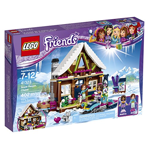 Lego friends snow resort chalet 41323 building kit (402…