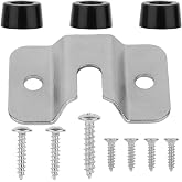 Dartboard Mounting Bracket Kit, Portable Dart Board Hanging Kit | Dart Games Accessories for Wall Dartboard Holder Hanger Screw Hook Set