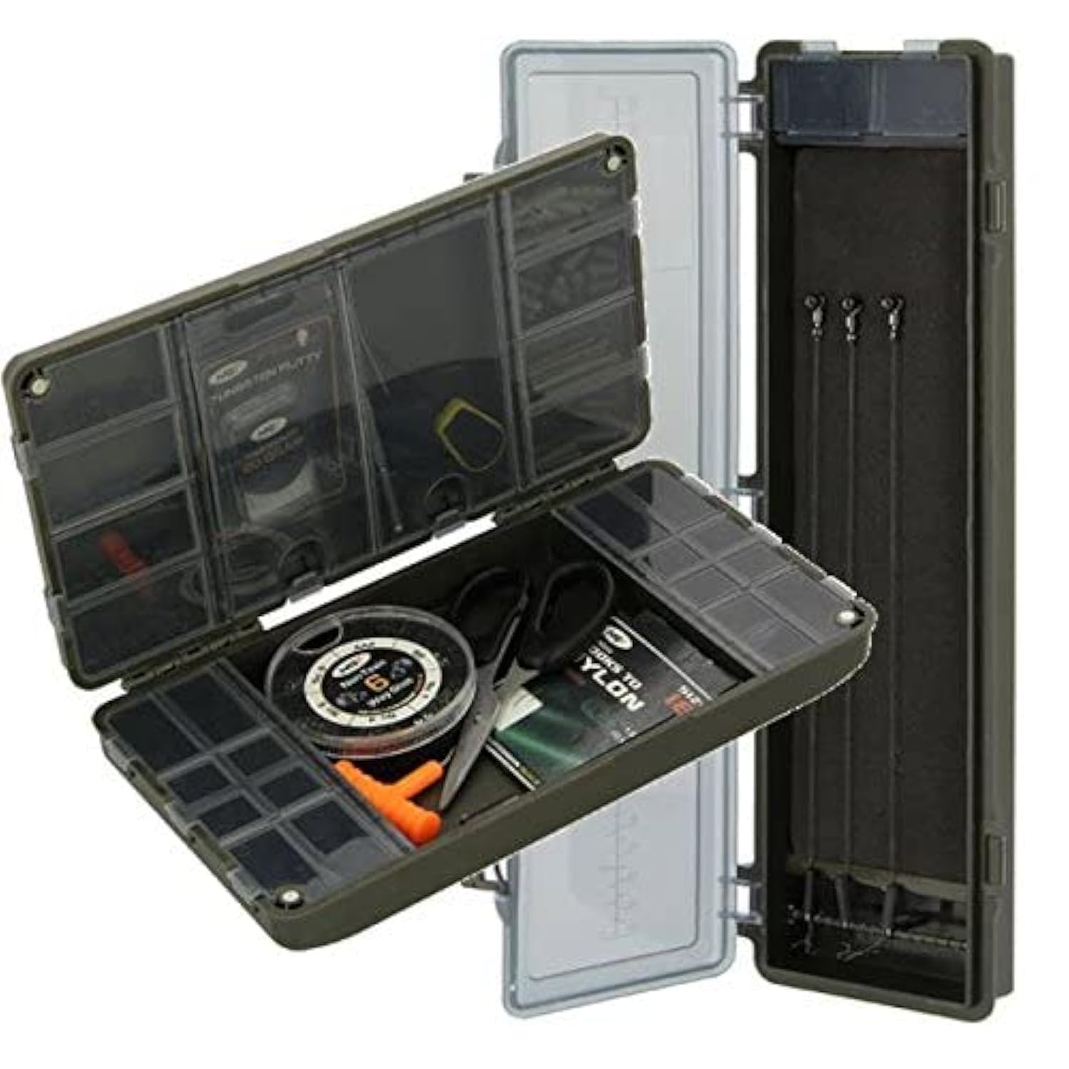 XPR TERMINAL TACKLE BOX - FISHING TACKLE BOX SYSTEM FOR TERMINAL TACKLE + STIFF RIG CASE CARP XPR "EMPTY"