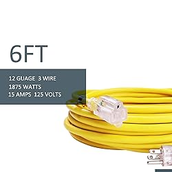 Ultra Explorer 6 FT Outdoor Extension Cord with