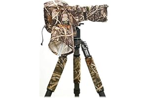 LensCoat Raincoat Standard (Realtree Max4) Cover Sleeve Protection for Camera and Lens LCRCSM4