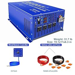 XYZ INVT 6000w Power Inverter Pure Sine Wave