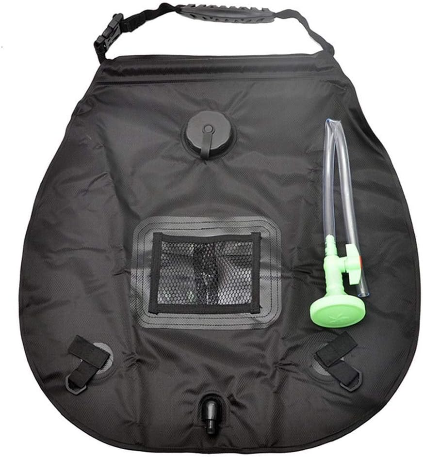 ddmlj Outdoor Camping Shower Bag 20L Solar Shower Bag for