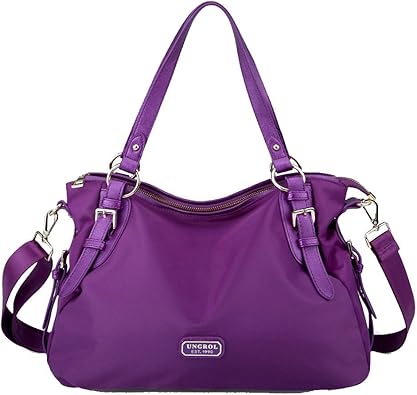 purple handbags