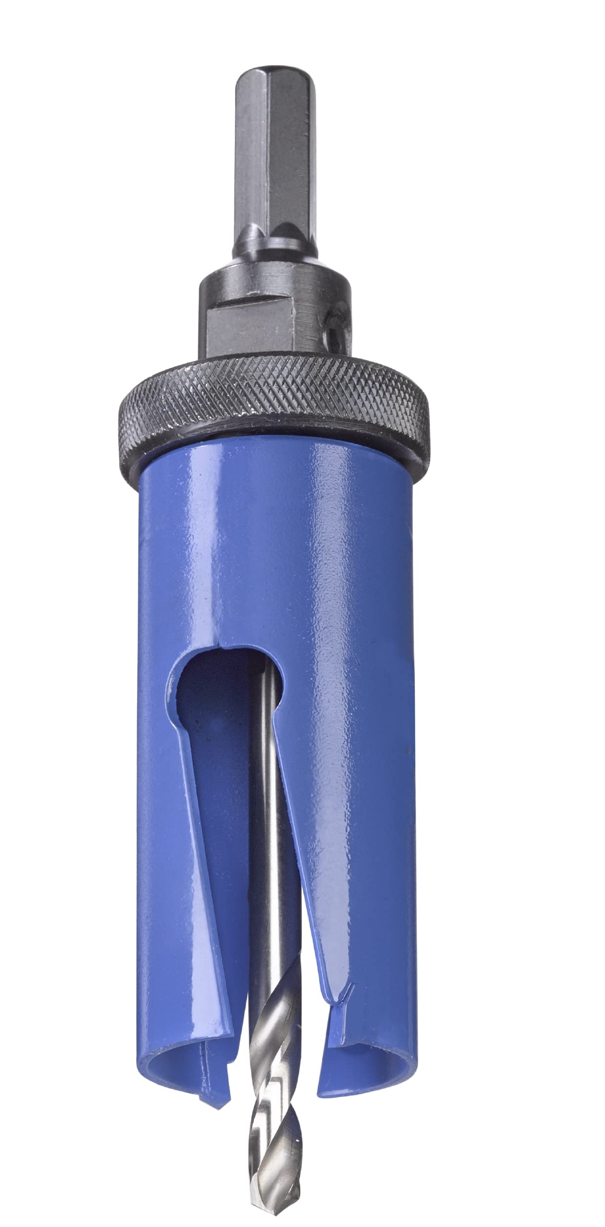 kwb Universal Hole Saw - 35 mm Diameter Size, Extra Sharp Carbide Teeth, 8 mm Center Drill