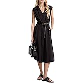 Michael Kors Women's Cotton Poplin Midi Dress