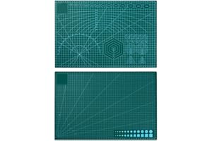 Double Sided Self Healing Cutting Mat A2 A3 A4 A5 Sewing Pad Carving Board Waterproof Craft Mat with Grid Lines for Precision