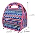 Neoprene Insulated Lunch Bag,CrazyFire Waterproof Personalized Insulated Lunch Bags for Men Women Kids with Rubber Zipper Design