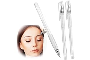 Lyfengdeam 3 Pcs Tattoo Pens Body for Eyebrow Mapping Kit Marking Pen，Skin Marker Pen,Eyebrow Permanent Makeup Position Mappi