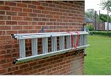 Draper Heavy Duty Ladder Hooks 25cm Wall Mount Storage Brackets view 2