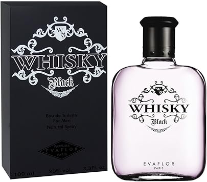WHISKY BLACK • Eau de Toilette 100 ml • Vaporizador • Perfume para hombre • EVAFLORPARIS