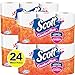 Scott ComfortPlus Toilet Paper, 4 Packs of 6 Mega Rolls (24 Rolls Total) Bath Tissue, White