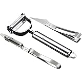 3 PCS stainless steel peeling set, duck feather clip, peeler, potato peeler, fruit grater