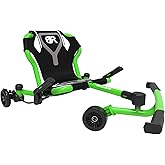 Ezyroller Drifter X Ride On Toy Ages 4-12+ Ideal Weight 40-110 lbs, Green | Award Winning Outdoor &amp; Indoor Ride On Toy for Boys &amp; Girls