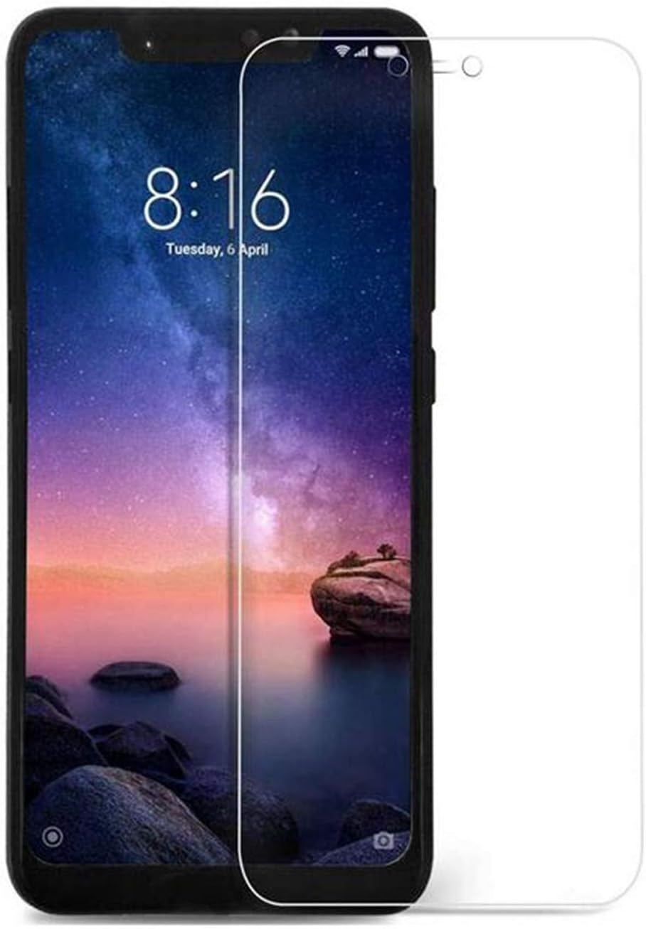WVYMX Xiaomi Redmi Note 6 Pro Tempered Glass Screen Protector, [Anti-Scratch][Anti-Glare][Anti-Fingerprint] Tempered Glass Screen Protector for Xiaomi Redmi Note 6 Pro (3 Pack)