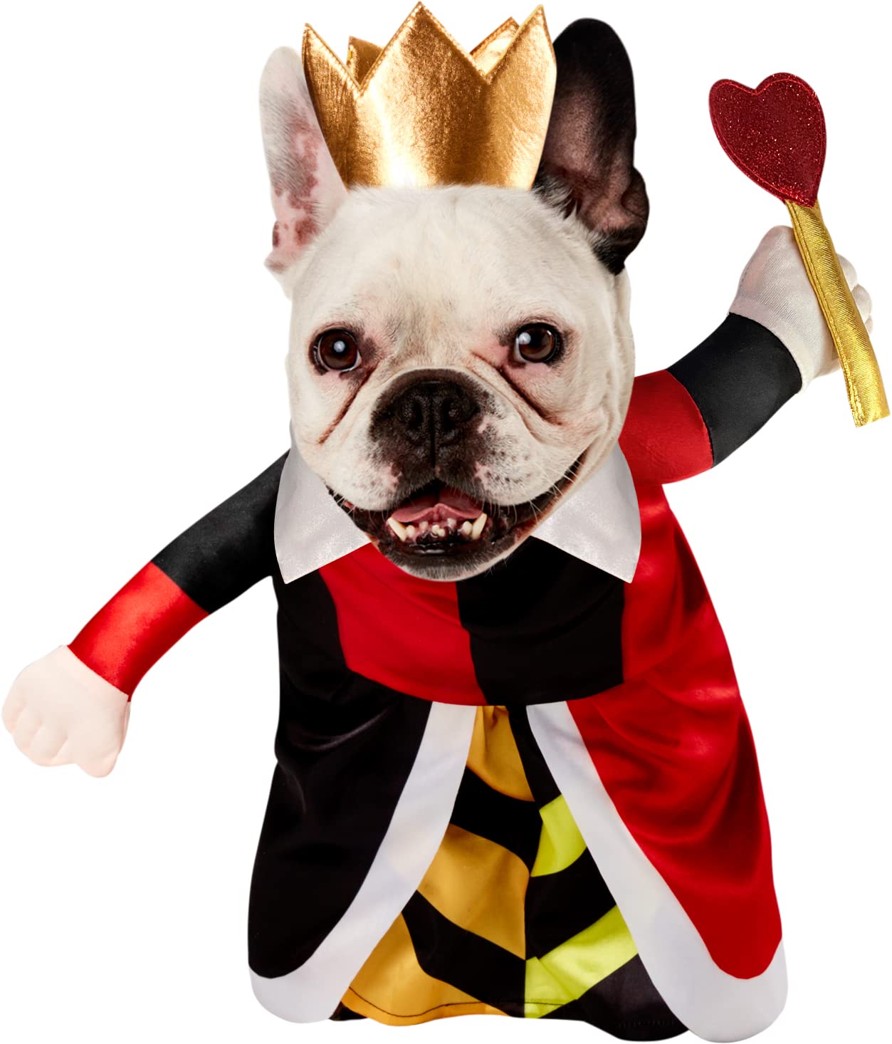 Photo 1 of Rubies Disney Villains: Queen Of Hearts Pet Costume for For Dogs or Cats, Small