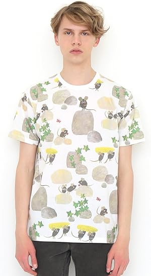 Amazon グラニフ Graniph コラボレーション ｔシャツ フレデリックアンドフレンズ レオレオニ Tシャツ A グレー L G100 G107 Tシャツ カットソー 通販
