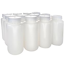 EISCO - 500mL Wide Mouth HDPE Reagent Bottles with