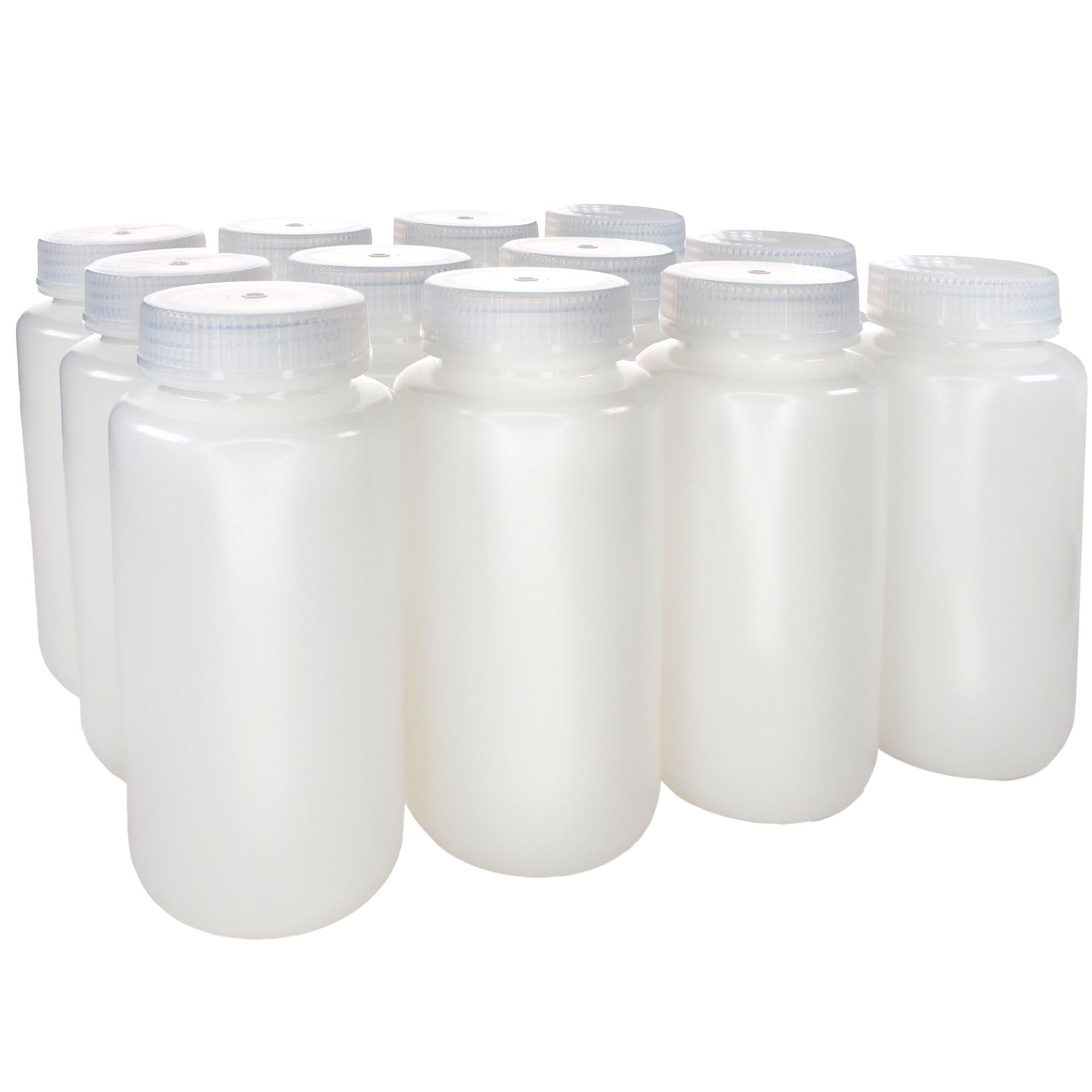 EISCO - 500mL Wide Mouth HDPE Reagent Bottles with