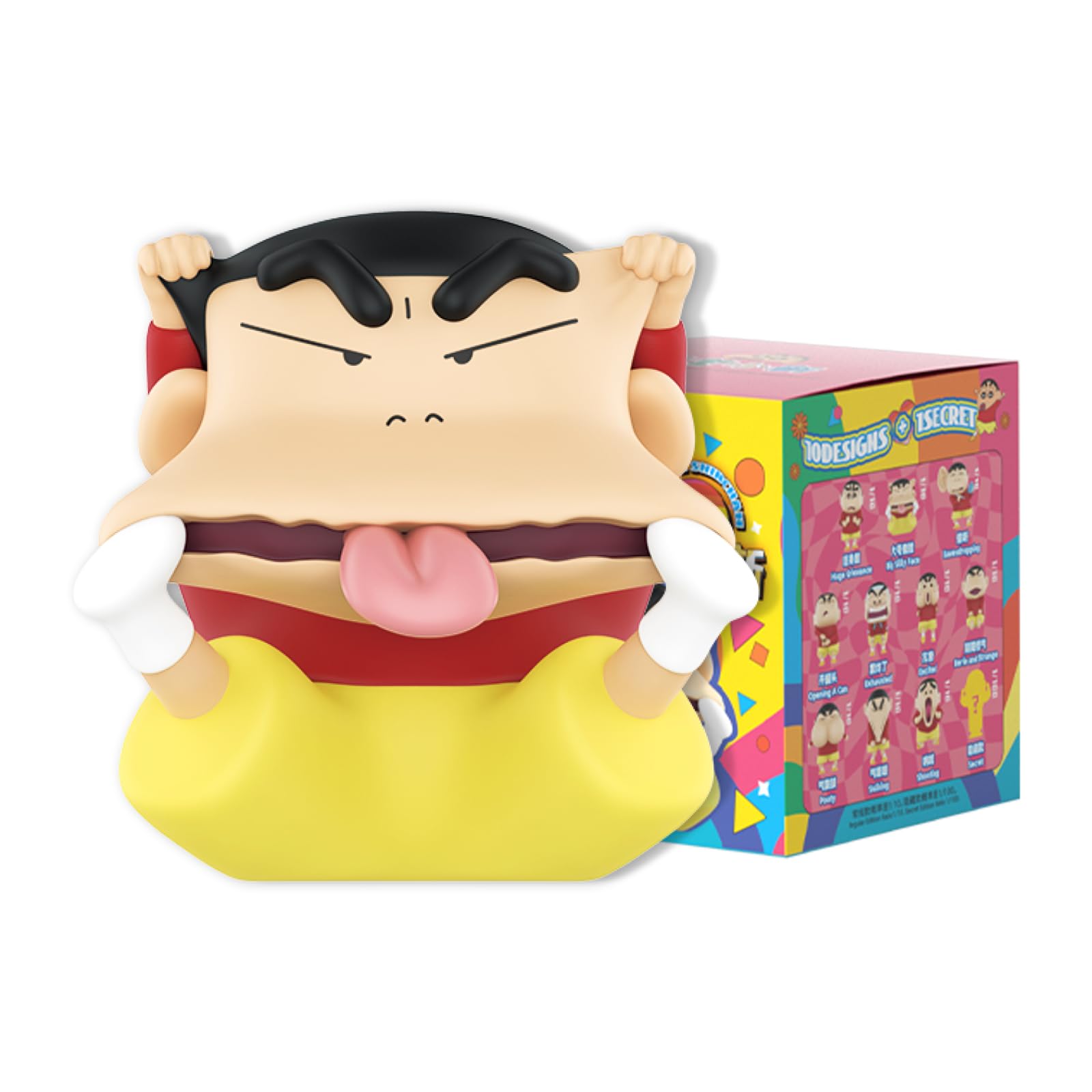 Photo 1 of 52TOYS Crayon Shinchan Comical Shinchan, 1PC Action Figure Collectible Toy Kawaii Creative Gift Room Decor Desktop Decoration, Gift for Birthday Party