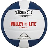Tachikara SVMNC Volley Lite volleyball (Black/White)