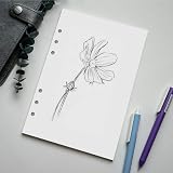 Nokingo A5 Blank Refills 100 Sheets 100gsm 6 Hole 14.8x21cm view 4