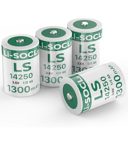 Xeno 1/2AA Xl-050f/T3eu Litio-Batteria 3,6V 1,2Ah 3 Pin PCB 1X