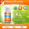 Vitamin D3 Cream â˜… Full 10,000 IU Per Pump Dose â˜… All Natural, Effective and Safe Topical Vitamin D3 Lotion - Absorbs Quickly Outperforming Vitamin D3 5000 IU Softgels and Vitamin D3 Liquid - Scent-Free Hypoallergenic Lotion is Gentle on the Skin, Odo