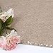 Trlyc Champagne Sequin Tablecloth - 60x120inch Glitter Tablecloth Rectangle Party Wedding Christmas Table Cloth