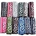 CoverYourHair Paisley Bandannas - Assorted Color Bandanas - Bulk Bandana 12 Pack - 22 x 22