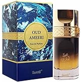 Surrati Oud Ameeri Arabian Perfume - Eau de Parfum Spray 100ML (3.4 OZ), Exotic Women's Fragrance With Woody, Harbaceous & Spicy Notes - Long Lasting