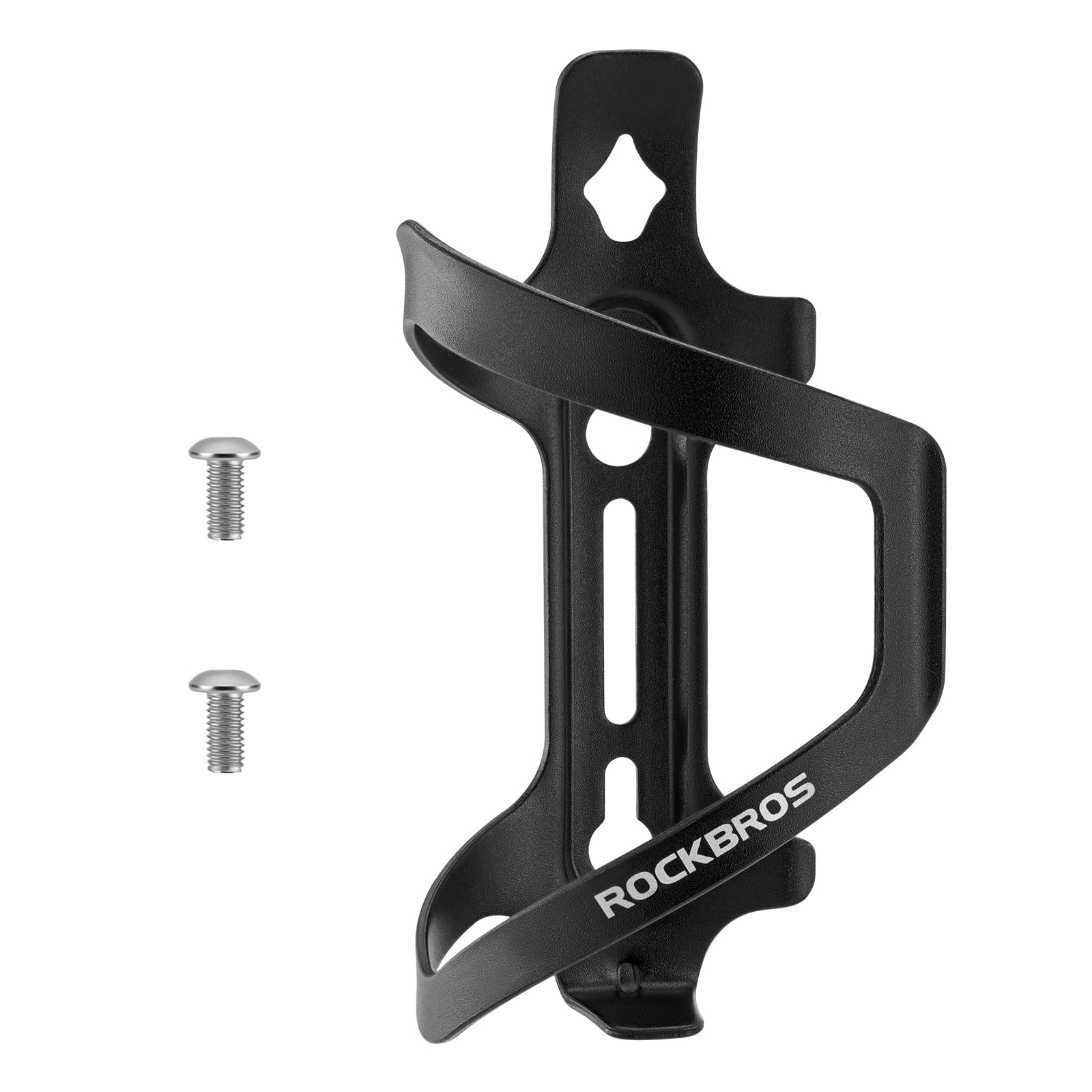 ROCKBROS Bottle Holder Bicycle Drink Holder Aluminium Alloy Strong Lightweight Approx. 40 g Universal for MTB Road Bike Folding Bike Red/Blue/Black