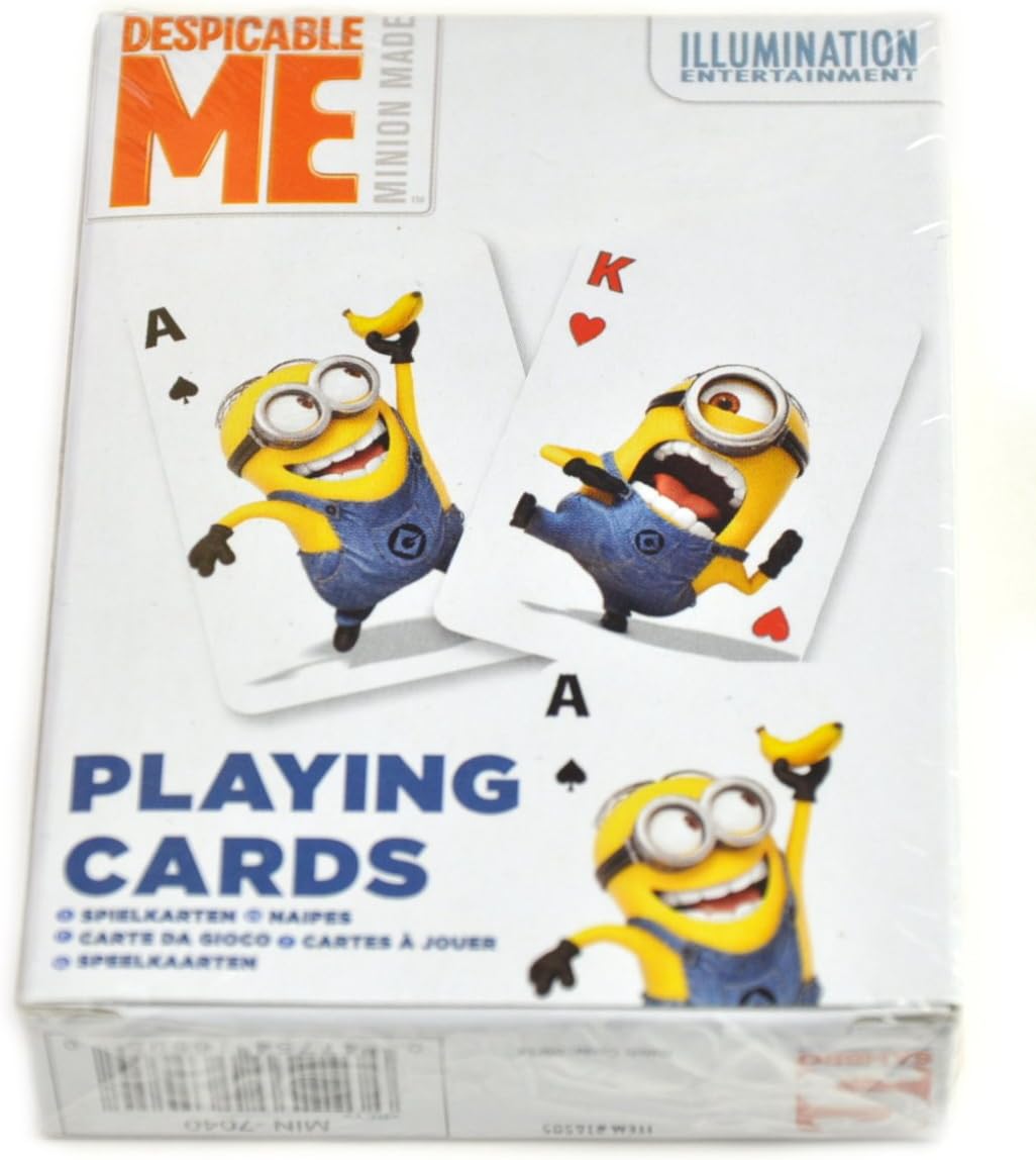 Minions Despicable Me Playing cards Amazon.co.uk Toys & Games