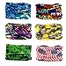 Assorted Seamless Fashion Headbands for Men and Women Athletic Moisture Wicking Headwear for Sports Workout Golf Cycling Arm band Hiking Climbing Multi Function Bandana Headwrap Casual Scarf
