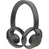 nwm ONE Wireless Open-Ear Headphones | Prevents Sound Leakage with PSZ Technology (Bone Conduction Alternative) | Bluetooth 5.3 | Multipoint | 20-Hour Battery Life with Microphone | Phantom Gray