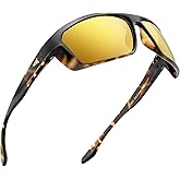 KastKing Huzzah Polarized Sport Sunglasses for Men and Women, Ideal for Driving Fishing Cycling and Running,UV Protection