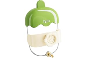 Tafit Leak-Proof & Chew-Proof Hanging Water Dispenser No Drip for Birds, Chinchillas, Guinea Pigs, Ferrets, Rats, Rabbits, Bunnies, Parrots, Squirrels, and Other Small Animals - Green, 12oz