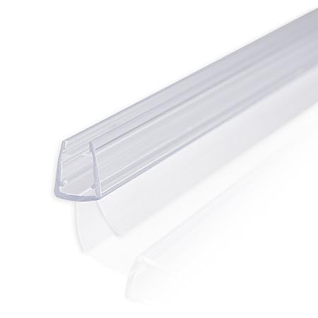 80cm Sealis Ersatz Duschdichtung - Dichtung für 5mm/ 6mm/ 7mm/ 8mm Glasdicke Duschkabine Wasserabweiser Duschdichtung Schwall