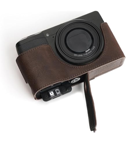 GARIZ RICOH GR用 本革カメラケース HG-GRIIIBK ブラック Amazon.co.jp: GARIZ RICOH GR III 用 本革カメラケース HG