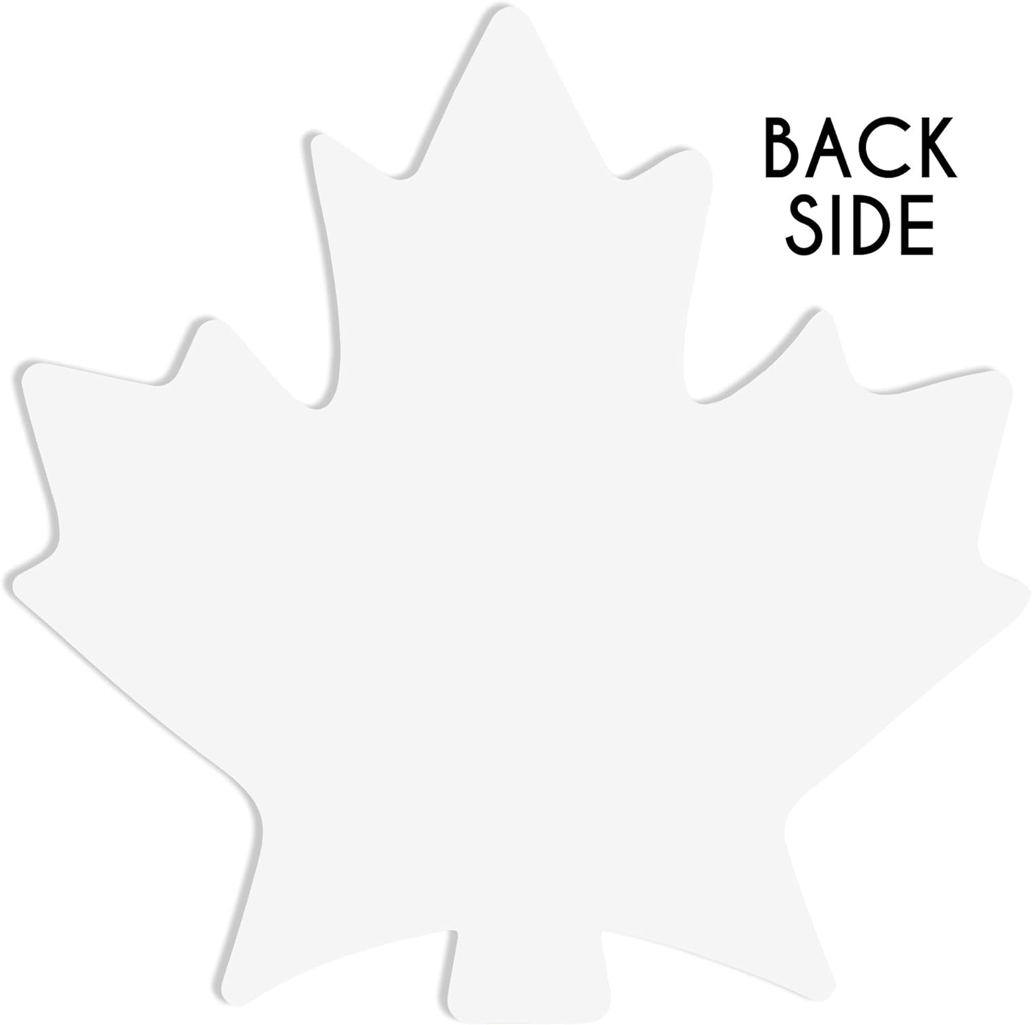 Thanksgiving Table Place Cards, Maple Leaf Cutouts (50 Count): Home & Kitchen