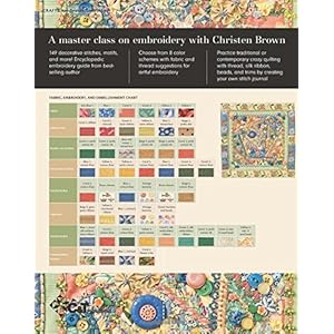 The Embroidery Book: Visual Resource of Color & Design - 149 Stitches - Step-by-Step Guide