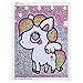 Homokea 5D DIY Diamond Dotz for Kids Full Drill Diamond Painting Pictures Diamond Art Kits 6X6 inches (Unicorn)