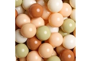 GOGOSO Ball Pit Balls for Toddlers 1-3, Pack of 50pcs Phthalate Free BPA Free Non-Toxic 2.75-Inch Crush Proof Play Balls Play Tent Pool Playhouse Playpen Party Decoration