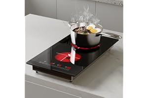 Argyolas electric burners for cooking cocinas electricas modernas12 inch Electric Cooktop 2 burner hot plate electric,2000W Plug in hornillas de cocina eléctrica estufa electrica