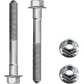 PEVAST 2X New Lower Control Arms to Shock Bolt &amp; Nut for Jeep Grand Cherokee Commander 6102252AA 6503047